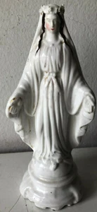 Antica Madonna  in ceramica - Arte sacra -  statuetta - Picture 1 of 7