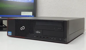 🎯 Fujitsu Windows XP Gamer PC i5 HD Quad 500GB 4GB LPT COM DVD Spiel Computer - Bild 1 von 16