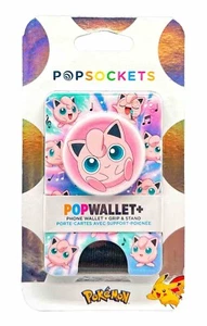 PopSockets PopWallet Plus JigglyPuff Pokémon Ninantic PopSocket Pop Wallet Pink - Picture 1 of 2