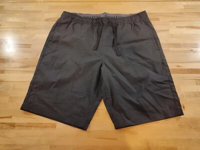 Pantalones Cortos Hang Ten Elastizados Cómodos Cintura Cordón Cubierta Negros Talla XL Foto 1 de 4