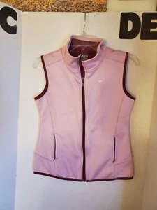 Nike Vest Youth Girls XL Pink With Pockets - Picture 1 of 3