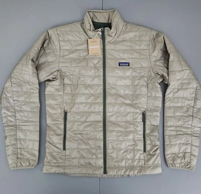 Chaqueta Patagonia Nano Puff Gris Pájaro Marino Para Hombre Talla 2XL Nueva Con Etiquetas  Foto 1 de 4