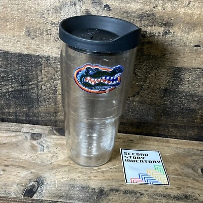 Florida Gators Tervis Tumbler 24 ounce Tumbler Gator Patch University of Florida - Image 1 of 4