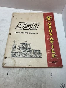 OEM VERSATILE 950 series 2 TRACTOR OPERATOR'S MANUAL 1977 - Picture 1 of 3
