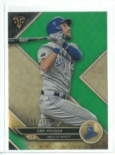  2017 Topps Triple Threads Emerald #15 Eric Hosmer 066/250 (ref 57665) - Image 1 of 1