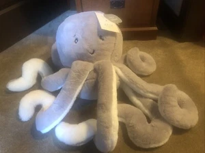 Frolics Kids Collection Huge Plush Pastel OCTOPUS Stuffed Toy Jumbo Grey Unisex - Picture 1 of 3