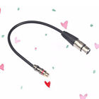 Rca Female To Xlr Adapter Audio Cable Connect For Speaker Doss Converter