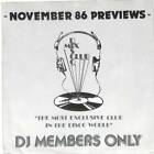 Divers album vinyle UK LP 86 Previews 1986 DMC46/1 DMC 33 EX-