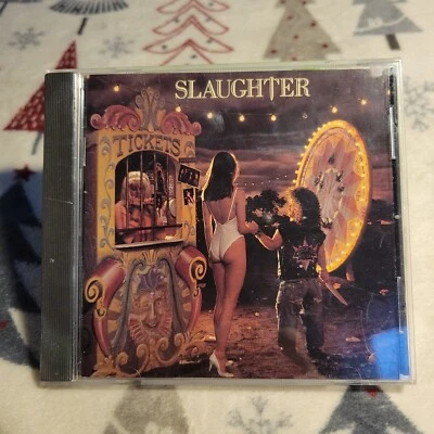 Slaughter – Stick It Live (1990) EP CD Chrysalis – F2 21816 Club Edition - Image 1 of 4