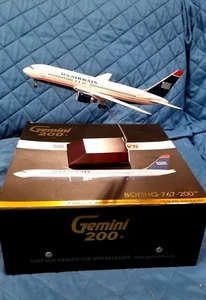 SEHR SELTENE GEMINI 200 US AIRWAYS Boeing 767-200 NEU, nie ausgestellt  - Bild 1 von 7