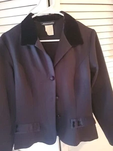 Retro Jonathan Martin Size Small Black Suit Jacket Blazer button closure♡♡ - Picture 1 of 4