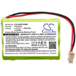 Batterie 700mAh type P002095 pour Alecto DVM-75-00 - Photo 1 sur 4