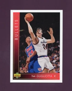 1993-94 Upper Deck Tom Gugliotta #270 - Washington Bullets - Picture 1 of 2