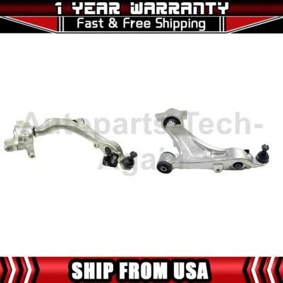 2 Mevotech Front Lower Control Arm w/ Ball Joint Fits 2009-2012 INFINITI FX35 - Image 1 of 4