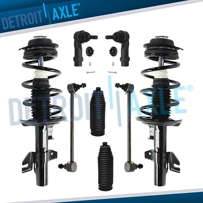 Puntales delanteros con muelles helicoidales barras estabilizadoras botas para Dodge Dart 2013-2016 Foto 1 de 4