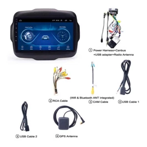 Car Android Stereo GPS FM Navigation for Renegade Multimedia Radio Receiver - Picture 1 of 11