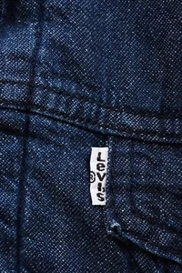 Giacca Harrington Levis Classic Denim Vintage Taglia L - Foto 1 di 6