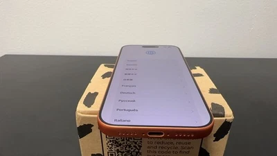 New Open Box Apple iPhone 17 Pro 512GB Orange Unlocked (100% Battery) 5524 - Image 1 of 4