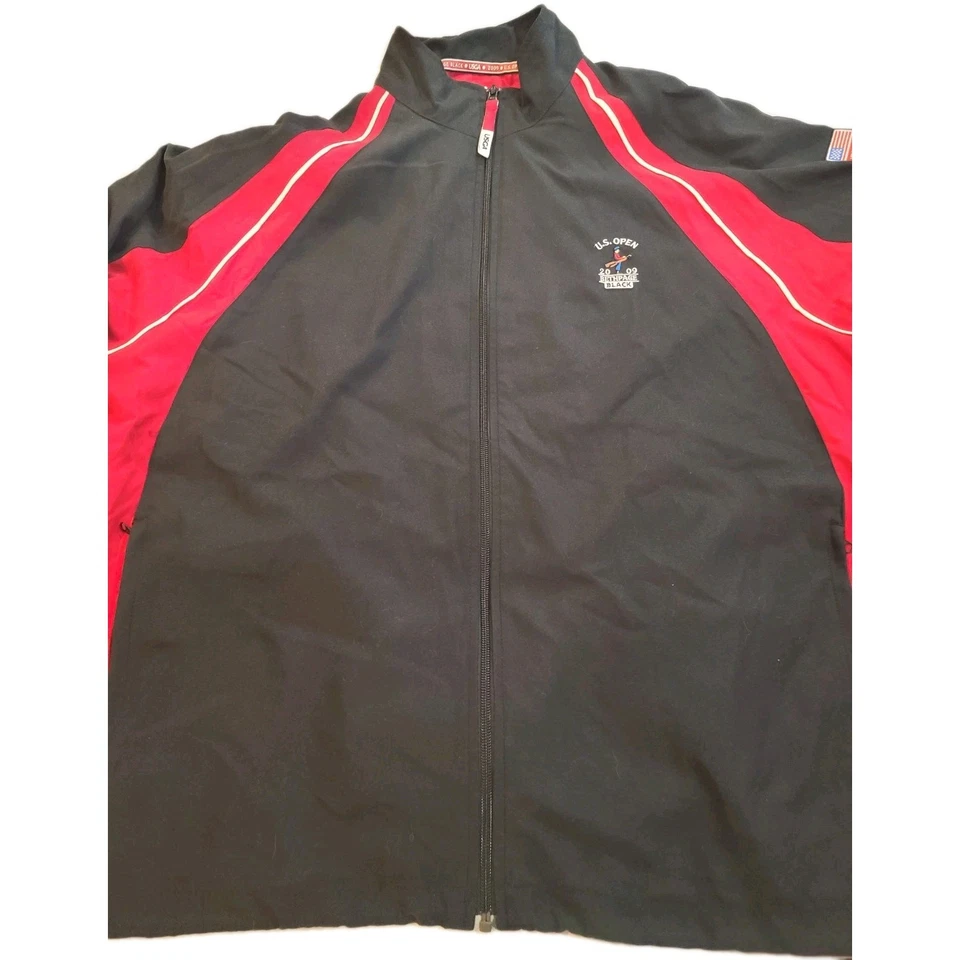 US Open 2009 Bethpage Jacket USGA Golf Volunteer Red Black Mens Size XL - Image 1 of 4