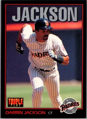 1993 Triple Play Darrin Jackson #138 San Diego Padres - Image 1 of 2