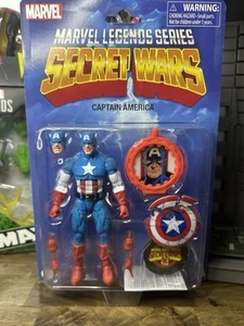 Hasbro Marvel Legends 6" Captain America Secret Wars Retro Series New Sealed NIB - Picture 1 of 3
