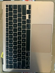 Grado A Oro Rosa EE. UU. Teclado Topcase Reposamanos para Macbook Air 13" A2337 2020 - Imagen 1 de 2