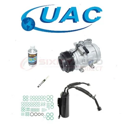 UAC AC Compressor & Component Kit for 2003-2005 Ford E-150 Club Wagon - sy Foto 1 de 4