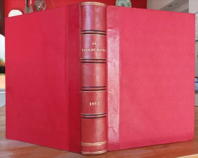 ANNÉE 1863 LE TOUR DU MONDE JOURNAL DES VOYAGES E. CHARTON GRAVURES - Photo 1/4