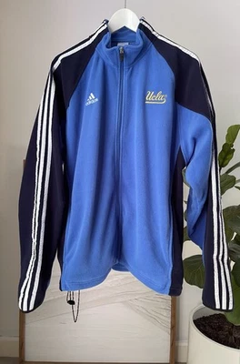 Men's ADIDAS Full-Zip UCLA Bruins Fleece Jacket Size Large L EUC - Image 1 of 4