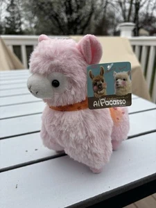 Amuse Alpaca Alpacasso Pink Amuse Plush With Tags Stuffed Toy Doll Japan - Picture 1 of 3