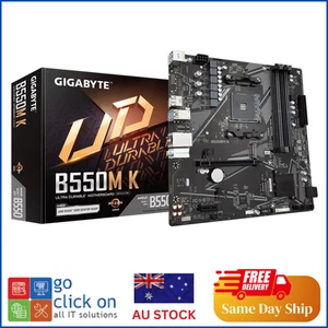 Gigabyte B550MK AMD AM4 M-ATX Motherboard 4x DDR4~128GB,1x PCIe x16, 1 x PCIe x1 - Picture 1 of 1