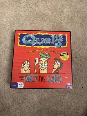 Quelf Board Game The Unpredictable Party Game Where You Obey The Card - Used - Image 1 of 2