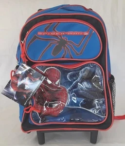 Marvel Spiderman 16" inches Large Rolling Backpack BRAND NEW with Tags Licensed - Picture 1 of 1