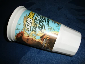 2011 SUBWAY TASTE ADVENTURE 7" UNCHARTED 3 DRAKES DECEPTION PS3 PROMO CUP MUG - Picture 1 of 10