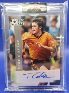 Juego Leaf Pro 2022 Fútbol Robbie Keane Autógrafo - Imagen 1 de 2
