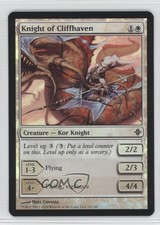 2010 Magic: The Gathering - Rise Eldrazi Foil Knight of Cliffhaven #29 0a1