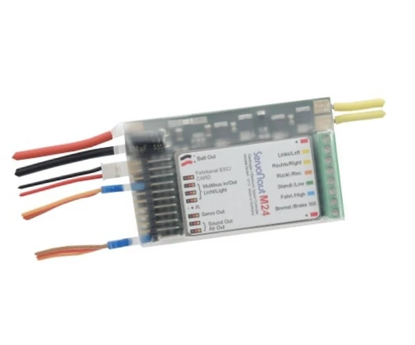 Servonaut M24 Speed Controller with Cruise Control for Trucks with Light Functions, 4A BEC - Image 1 of 1