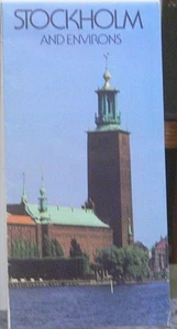 1979 Street Map of Stockholm, Sweden and Environs - Picture 1 of 1
