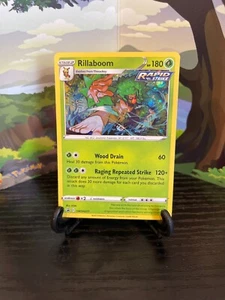 Rillaboom SWSH277 - Black Star Promo - Pokemon Card TCG - LP - Picture 1 of 3