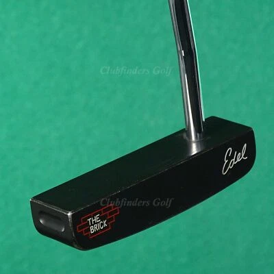 Edel The Brick Torque Balanced Black Double-Bend 35" Putter Golf Club - Image 1 of 4