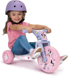 MINNIE MOUSE Ride-On 10" Fly Wheels Junior Cruiser Tricycle with Sounds - Toddle - Picture 1 of 12