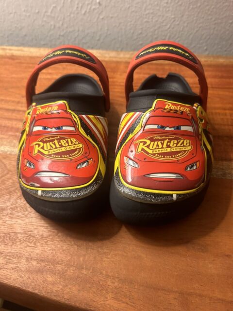 Crocs Lightning McQueen Disney Pixar Cars Piston Cup Red Toddler Size C12 12