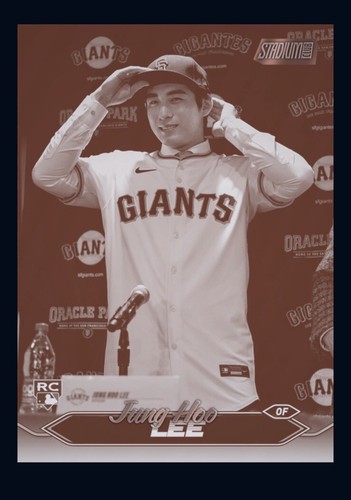 2024 TOPPS Stadium Club Sepia Rookie RC - JUNG HOO LEE (Topps Bunt ...