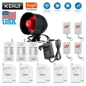 NEW Wireless WiFi Alarm System Siren Smart Home Security Burglar Tuya APP 110dB - Picture 1 of 57
