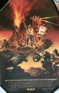 Aqua Teen Hunger Force (colon) The Movie. Coming Soon Original Poster! - Picture 1 of 1
