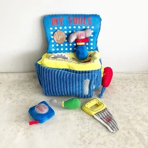 NWT Mudpie Play My Tools Plush Set Work Bench - Picture 1 of 11