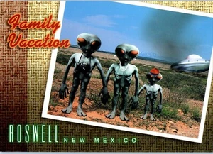 Vintage Family Vacation Roswell New Mexico #3365 Smith-Southwestern, Inc 4x6 - Picture 1 of 2