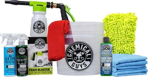 Kit de lavado de autos Ultimate de 10 piezas con pistola de espuma y productos químicos de limpieza - Edición 2024 - Imagen 1 de 16