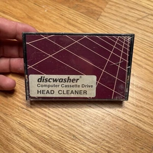 Sealed Cassette Discwasher Computer Cassette Drive Head Cleaner - Picture 1 of 2