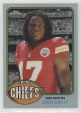 2015 Topps Chrome 1976 Football Refractor /99 Chris Conley #76-CC Rookie RC